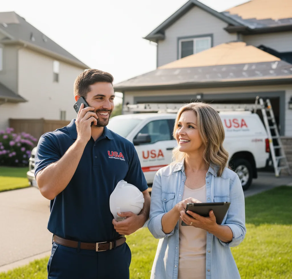 USA Roof Repair Experts customer support in Summerdale